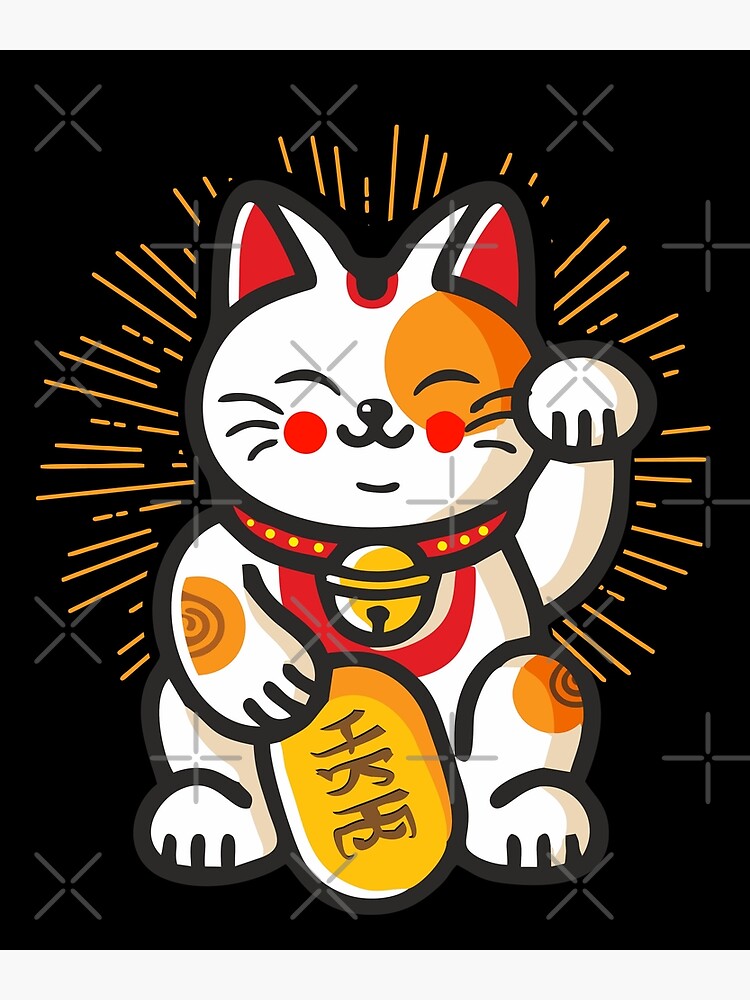 Japanese good luck best sale cat