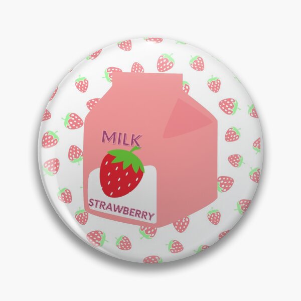 Item preview, japanese aesthetics kawaii strawberry milk shake designed and sold by H2O-Shop.
