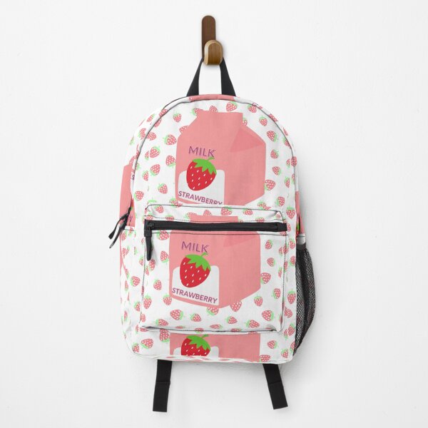 Item preview, japanese aesthetics kawaii strawberry milk shake designed and sold by H2O-Shop.
