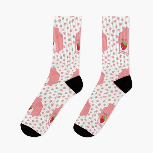 Item preview, japanese aesthetics kawaii strawberry milk shake designed and sold by H2O-Shop.