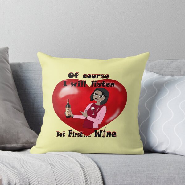Item preview, But First More Wine  designed and sold by KJKlassiks.