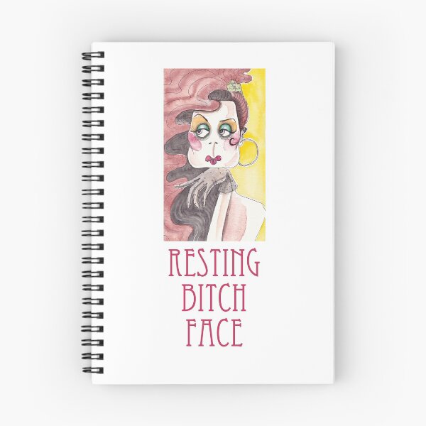 Item preview, Resting bitch face designed and sold by Isabel  Warrington.