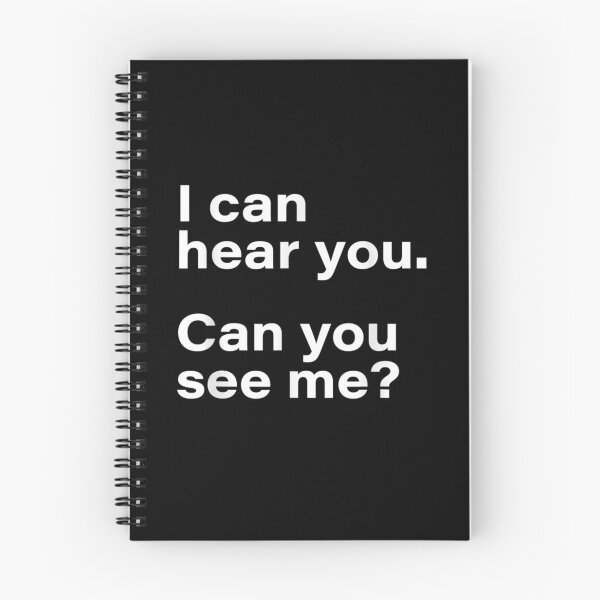 Item preview, I Can Hear You Can You See Me  designed and sold by manidala.