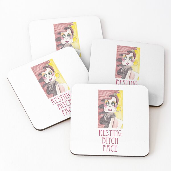 Item preview, Resting bitch face designed and sold by Isabel  Warrington.