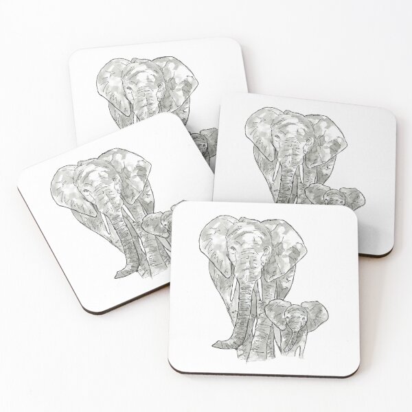 Item preview, Elephants designed and sold by mchanaart.