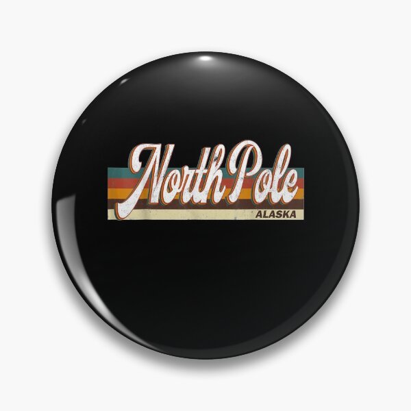 Item preview, North Pole Alaska Retro Vintage 70s 80s Distressed  designed and sold by manidala.