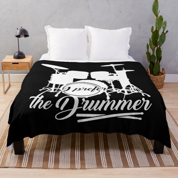Item preview, I Prefer The Drummer designed and sold by MakeItTrend.