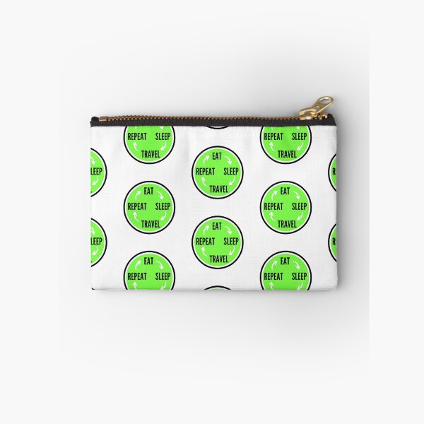 Item preview, Eat Sleep Travel Repeat designed and sold by NikitaAg.