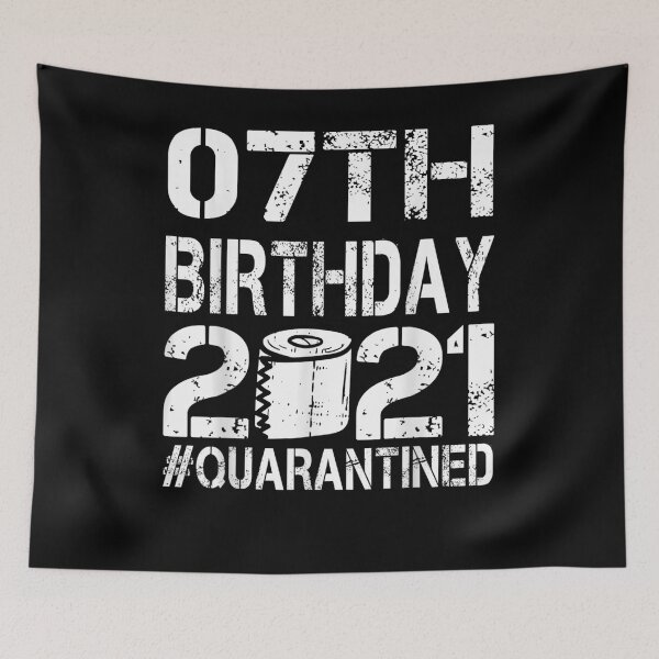 Item preview, Funny 7th Birthday 2021 Quarantined Funny 7 Years Old  designed and sold by manidala.