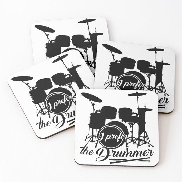 Item preview, I Prefer The Drummer designed and sold by MakeItTrend.