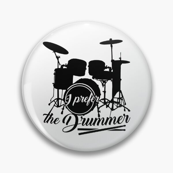 Item preview, I Prefer The Drummer designed and sold by MakeItTrend.
