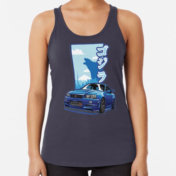 Monster Skyline GTR R34 Racerback Tank Top