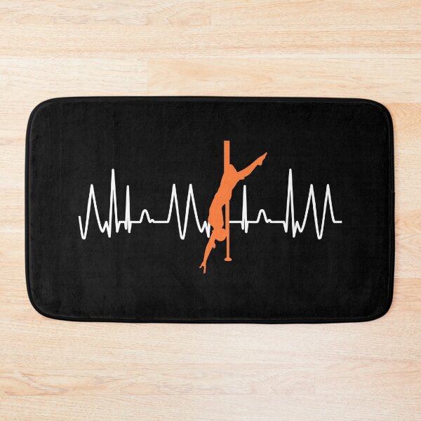 Item preview, Pole dance hangback heart rate pulse heartbeat designed and sold by DerNerd.