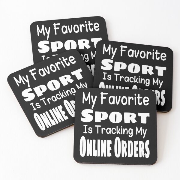 Item preview, my favorite sport is tracking my online orders designed and sold by SNOW WHITE.
