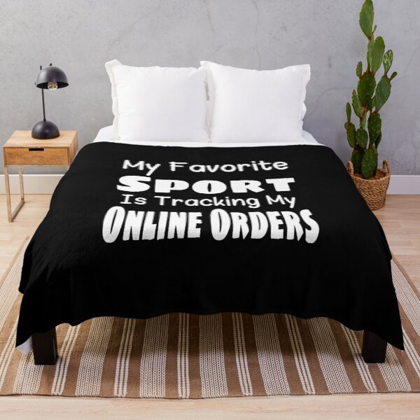Item preview, my favorite sport is tracking my online orders designed and sold by SNOW WHITE.
