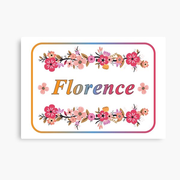 Item preview, Florence Name designed and sold by MbBullMbShield.