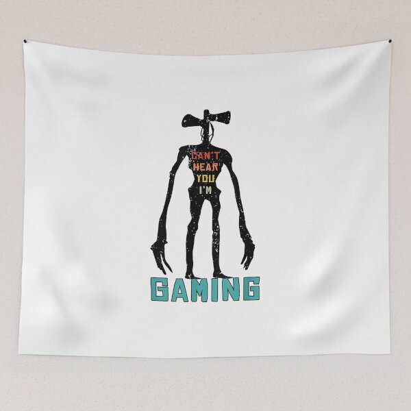 Item preview, Can't Hear You I'm Gaming Siren Head Costume For Boys Retro designed and sold by Jeronimovila.