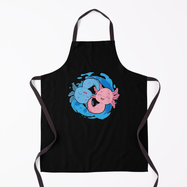 Item preview, Axolotl Yin Yang Axolotls  designed and sold by manidala.