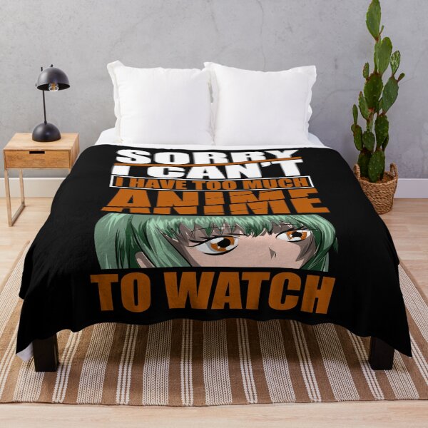 Item preview, Sorry I Can't I Have Too Much Anime To Watch Manga designed and sold by bestshirtdesign.