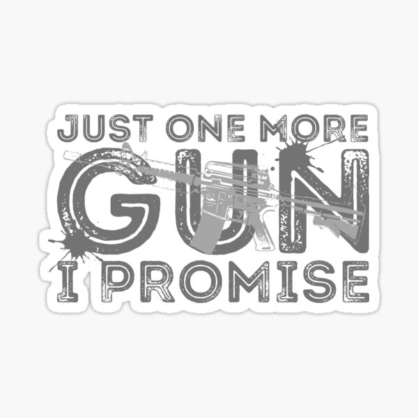 Gun For Men Stickers for Sale