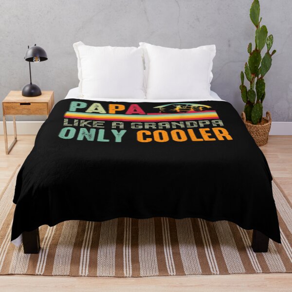 Item preview, Papa Like A Grqandpa Only Cooler Vintage Papa Dad Father  designed and sold by manidala.