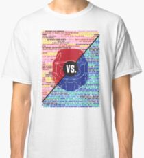 Red Vs. Blue Classic T-Shirt