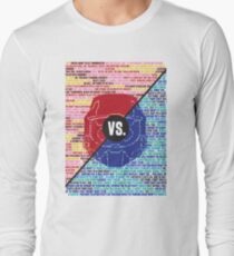 Red Vs. Blue Long Sleeve T-Shirt