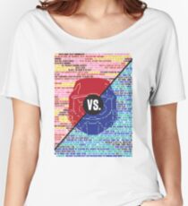 Red Vs. Blue Women's Relaxed Fit T-Shirt