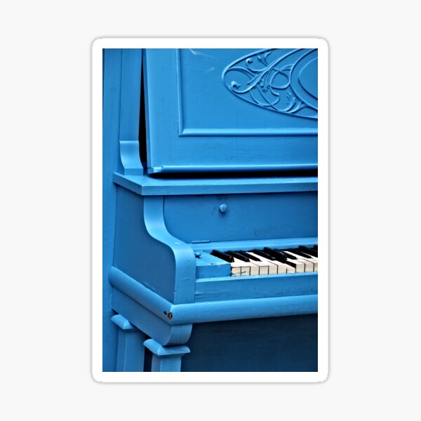 Piano Blues Sticker
