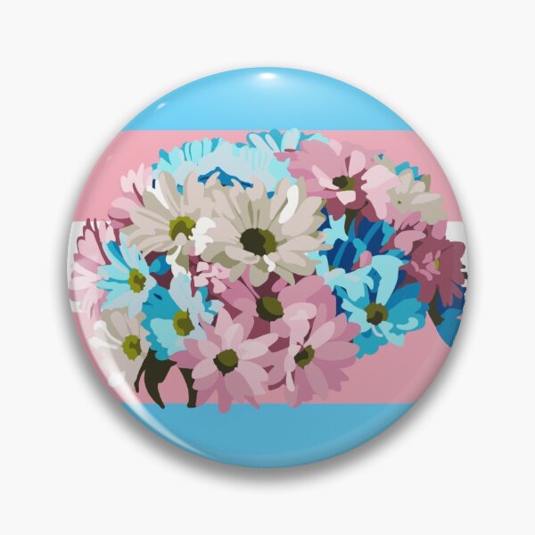 Item preview, Trans Pride Bouquet with Background  designed and sold by averypkester.