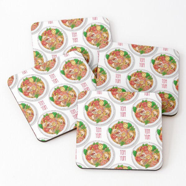 Item preview, Tom Yum Kung Thai Popular Dishes Drawing Design  designed and sold by Wisit Thongngam.