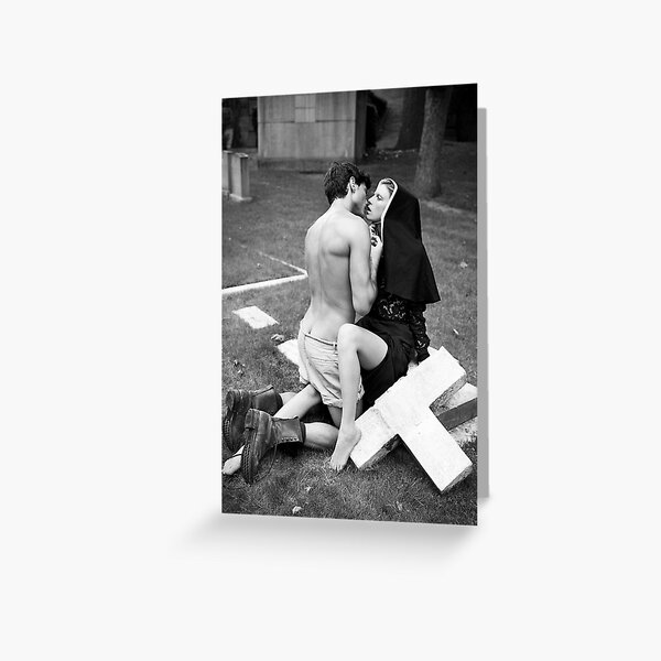 Nun Sex Greeting Card