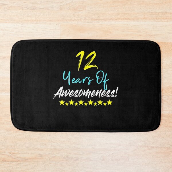 Item preview, 12 Years Of Awesomeness Funny 12th Birthday Gift  designed and sold by manidala.