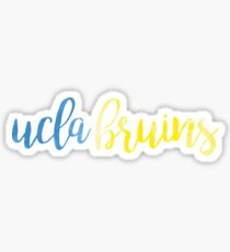 UCLA Aquarell Sticker