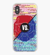 Red Vs. Blue iPhone Case
