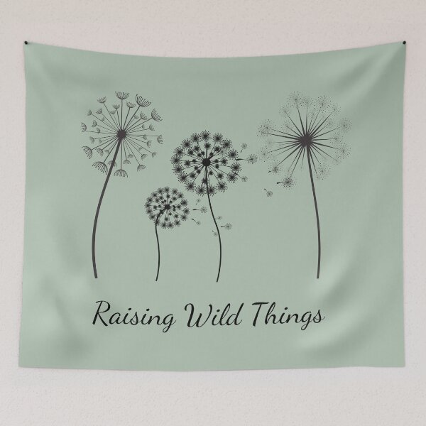 Item preview, Raising wild things designed and sold by 1wrld.