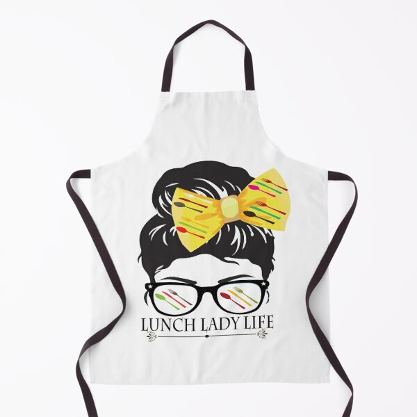 Funny Apron Lunch Lady is Always Right / Food Service 