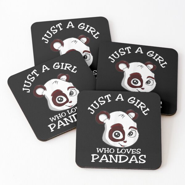 Item preview, Just A Girl Who Loves Pandas  designed and sold by manidala.