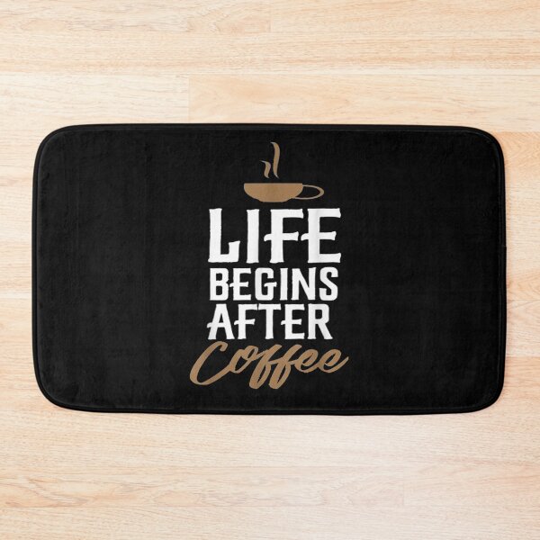 Item preview, Life Begins After Coffee  designed and sold by manidala.