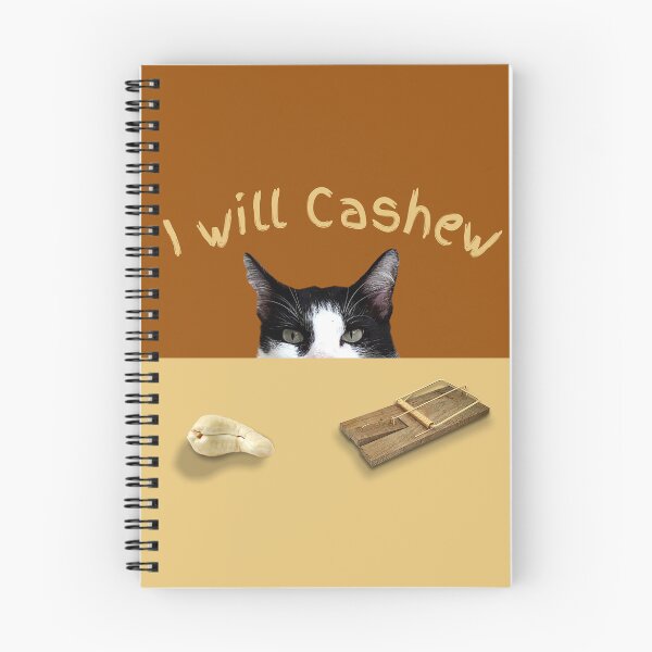 Item preview, I Will Cashew (Tuxedo Kitty) designed and sold by leBoosh-Designs.