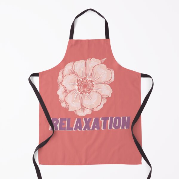 Item preview, watercolor Pink Flower with Relaxtion Quote designed and sold by Eswa World | Store.