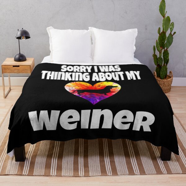 Item preview, Funny Sorry I Was Thinking About My Weiner Dog Lover Owner  designed and sold by manidala.