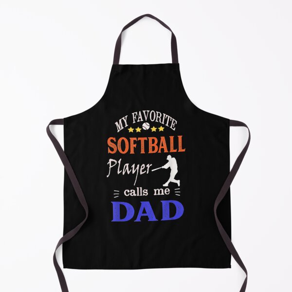 Item preview, My Favorite Softball Player Calls Me Dad designed and sold by manidala.