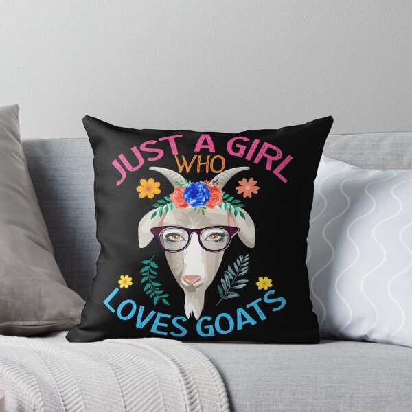 Item preview, Just A Girl Who Loves Goats,Cool design  designed and sold by MoSaid.