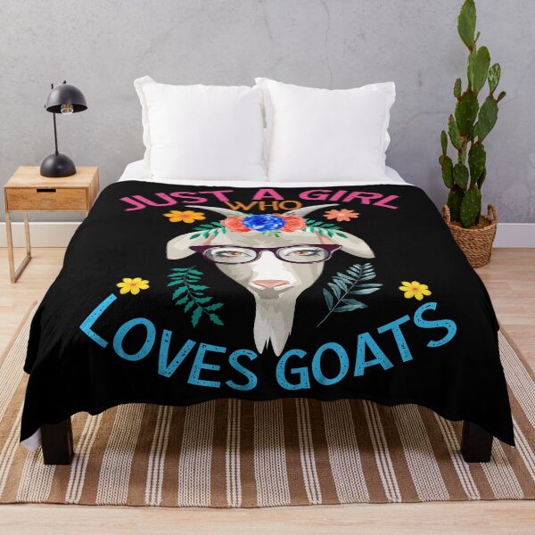 Item preview, Just A Girl Who Loves Goats,Cool design designed and sold by MoSaid.