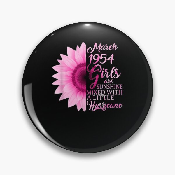 Item preview, March Girl 1954 T 67 Years Old 67th Birthday Gift  designed and sold by manidala.