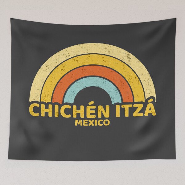 Item preview, Retro Chichen Itza Mexico designed and sold by dk80.