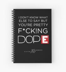 Cuaderno de espiral QUINTA ARMONÍA LETRAS # 4 - Dope
