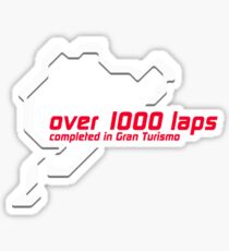 Pegatina Nurburgring 1000 lap club - Gran Turismo