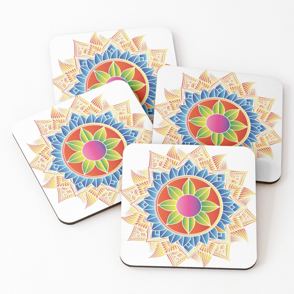 Item preview, Coasters (Set of 4) designed and sold by GoldCollection.
